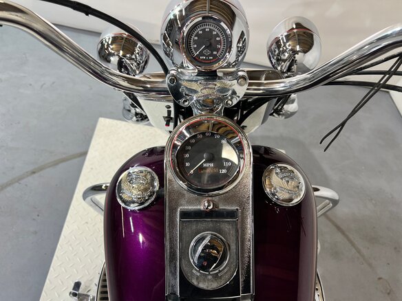 1998 Harley-Davidson Heritage, фиолетовый, 770000 рублей - вид 29
