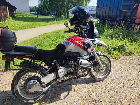1998 BMW R 1100 GS, красный, 380000 рублей, вид 5