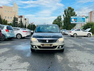 2012 Renault Logan I Рестайлинг, бежевый, 539000 рублей, вид 3