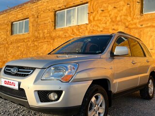 2009 Kia Sportage II Рестайлинг, серебристый, 1200000 рублей, вид 1
