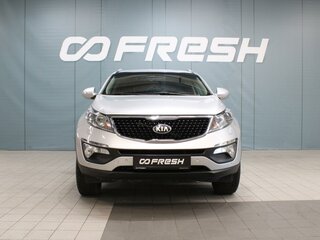 2014 Kia Sportage III Рестайлинг, серебристый, 1390000 рублей, вид 3
