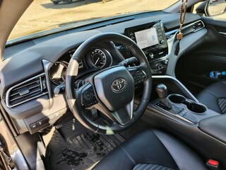 2022 Toyota Camry US Market VIII (XV70) Рестайлинг, серый, 3750000 рублей, вид 5