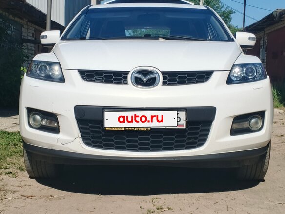 2008 Mazda CX-7 I, белый, 600000 рублей - вид 3