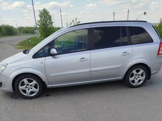 2008 Opel Zafira B Рестайлинг, серебристый, 760000 рублей, вид 5