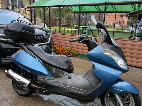 2006 Aprilia Atlantic 500, синий, 230000 рублей, вид 3