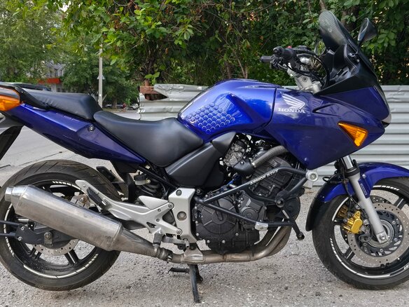 2006 Honda CBF 600, синий, 330000 рублей - вид 1