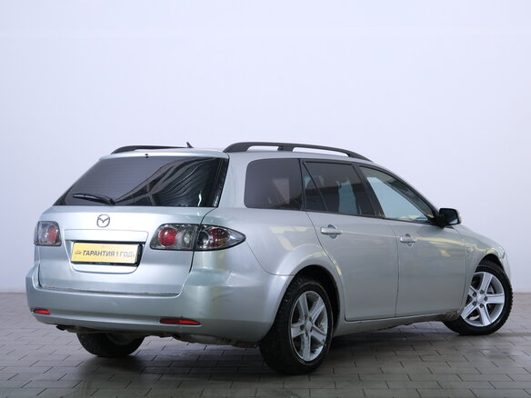 2007 Mazda 6 I (GG) Рестайлинг, серебристый, 399000 рублей - вид 5