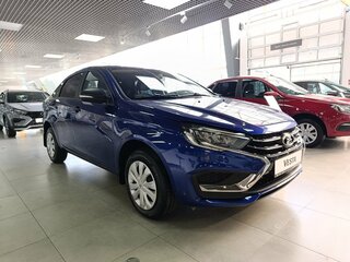 2026 Lada (ВАЗ) Granta I Рестайлинг, синий, 1116000 рублей, вид 2
