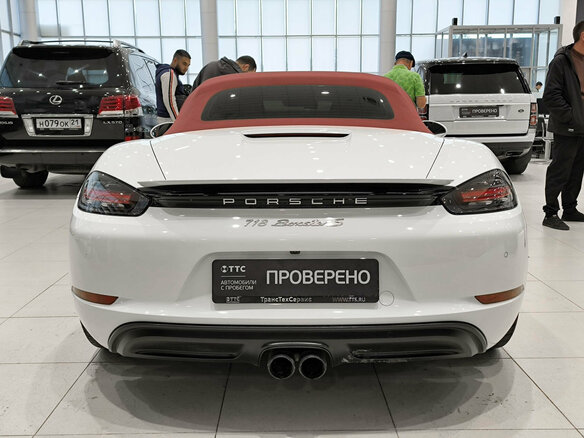 2020 Porsche Boxster S IV 718 (982), белый - вид 5