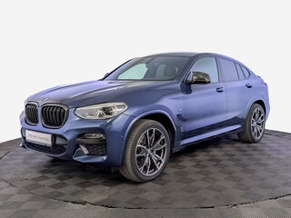 2021 BMW X4 20i II (G02), синий, 4895000 рублей, вид 1
