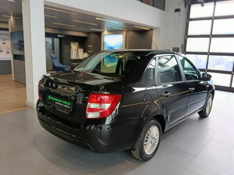 2019 Lada (ВАЗ) Granta I Рестайлинг, чёрный, 519000 рублей, вид 4