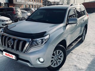 2015 Toyota Land Cruiser Prado 6-speed 150 Series Рестайлинг 1, серебристый, 3980000 рублей, вид 4