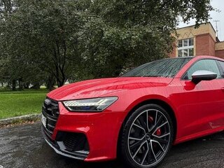 2021 Audi S7 II (4K), красный, 10200000 рублей, вид 3