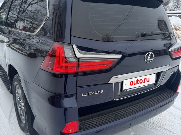 2018 Lexus LX 570 III Рестайлинг 2, синий - вид 13