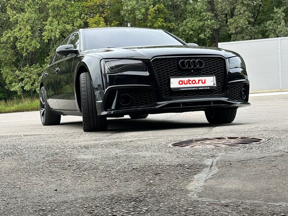 2012 Audi A8 Long III (D4), чёрный, 1500000 рублей - вид 2