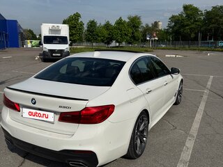 2017 BMW 5 серии 530i VII (G30/G31/G38), белый, 3200000 рублей, вид 3