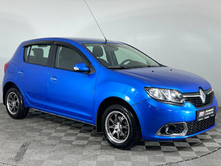 2016 Renault Sandero II, синий, 797000 рублей, вид 3
