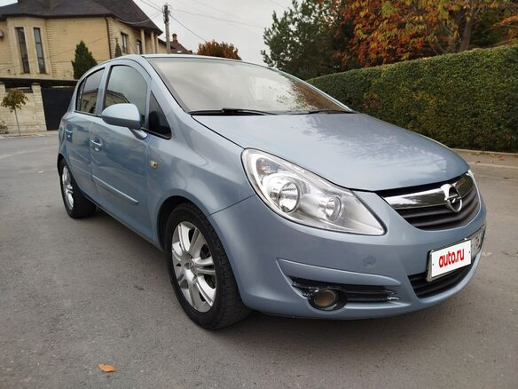2007 Opel Corsa D, серебристый, 499000 рублей - вид 2