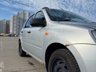 2015 Lada (ВАЗ) Kalina II, серебристый, 385000 рублей, вид 3