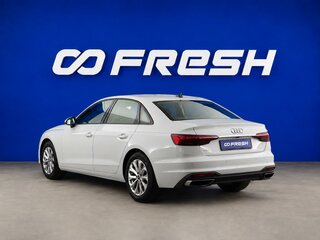 2021 Audi A4 35 TFSI V (B9) Рестайлинг, белый, 2599077 рублей, вид 2