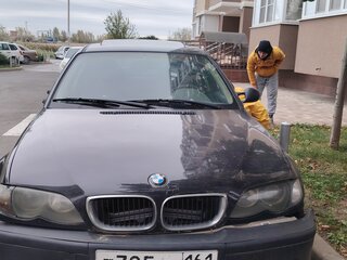 2002 BMW 3 серии 325i IV (E46) Рестайлинг, чёрный, 600000 рублей, вид 1