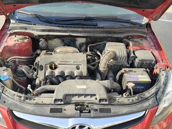 2010 Hyundai i30 I Рестайлинг, красный, 670000 рублей - вид 8