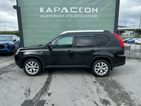 2012 Nissan X-Trail II Рестайлинг, чёрный, 1149000 рублей, вид 3