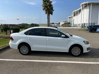 2019 Volkswagen Polo V Рестайлинг, белый, 1140000 рублей, вид 3