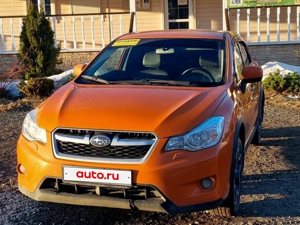 2011 Subaru XV I, оранжевый, 1200000 рублей - вид 1