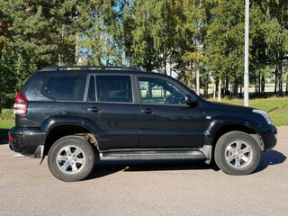 2007 Toyota Land Cruiser Prado 5-speed 120 Series, чёрный, 1490000 рублей, вид 4