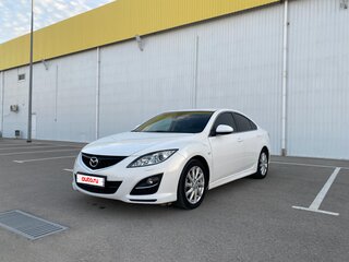 2011 Mazda 6 II (GH) Рестайлинг, белый, 1350000 рублей, вид 1