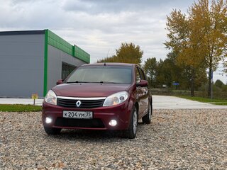 2011 Renault Sandero I, красный, 475000 рублей, вид 3