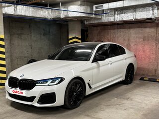2021 BMW 5 серии 530d xDrive VII (G30/G31/G38) Рестайлинг, белый, 6500000 рублей, вид 1