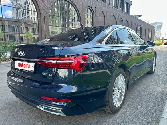 2020 Audi A6 40 TDI V (C8), синий, 3690000 рублей - вид 7