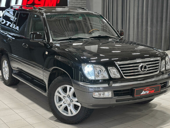 2005 Lexus LX 470 II Рестайлинг, чёрный, 2707000 рублей - вид 4