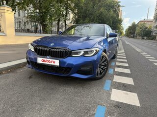 2021 BMW 3 серии 320d xDrive VII (G2x), синий, 3650000 рублей, вид 1