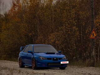 2006 Subaru Impreza WRX STi II Рестайлинг 2, синий, 1600000 рублей, вид 1