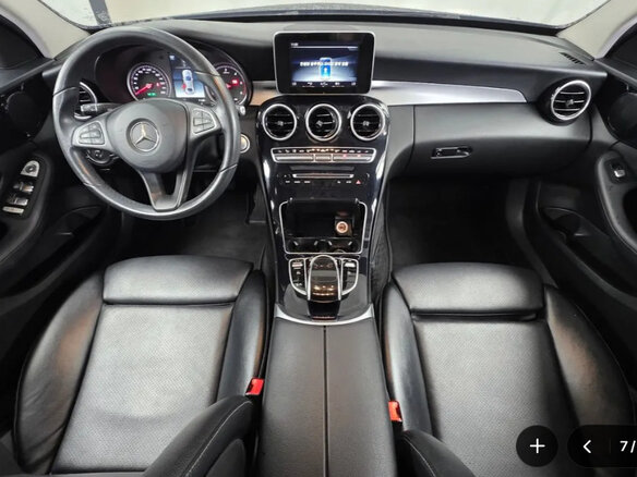 2018 Mercedes-Benz C-Класс 200 BlueTEC IV (W205), чёрный, 1550000 рублей - вид 6