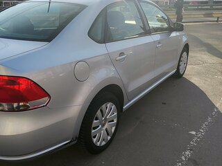 2014 Volkswagen Polo V, серебристый, 980000 рублей, вид 5