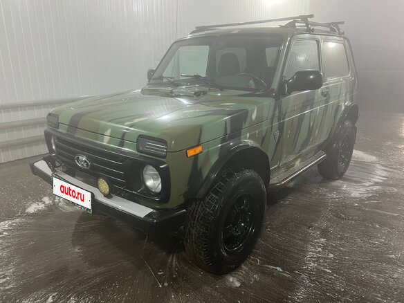2017 Lada (ВАЗ) 2121 (4x4) I Рестайлинг, чёрный, 820000 рублей