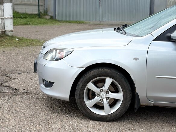 2005 Mazda 3 I (BK), серебристый, 400000 рублей - вид 10