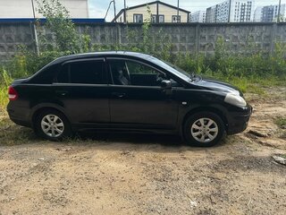 2012 Nissan Tiida I Рестайлинг, чёрный, 550000 рублей, вид 4