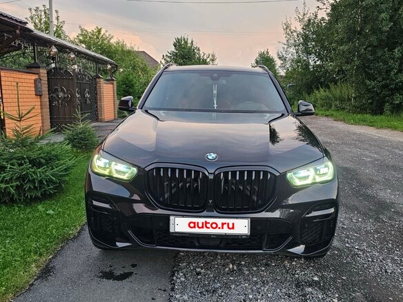 2021 BMW X5 30d IV (G05/G18), чёрный, 7350000 рублей