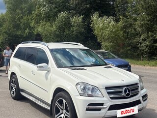 2012 Mercedes-Benz GL-Класс 350 I (X164) Рестайлинг, белый, 2150000 рублей, вид 3