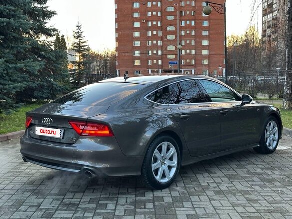 2012 Audi A7 S-tronic I (4G), коричневый, 2350000 рублей - вид 2