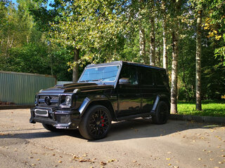 2013 Mercedes-Benz G-Класс AMG 63 AMG I (W463) Рестайлинг 2, чёрный, 4340000 рублей, вид 4