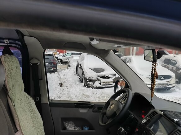 2007 Volkswagen Transporter T5, синий, 1300000 рублей - вид 8