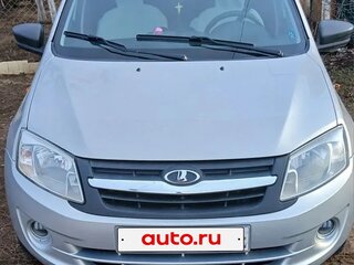 2016 Lada (ВАЗ) Granta I, серебристый, 550000 рублей, вид 1