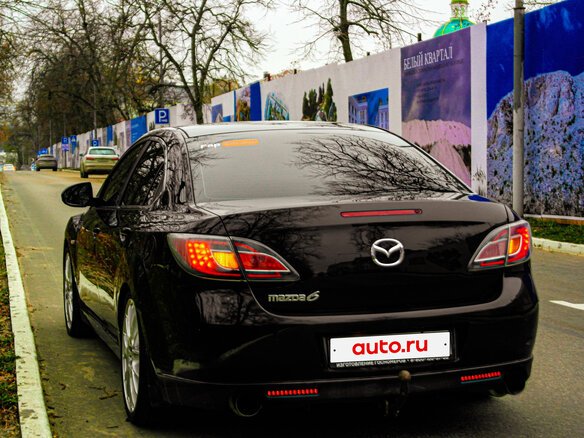 2008 Mazda 6 II (GH), фиолетовый, 750000 рублей - вид 9