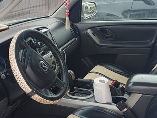 2005 Mazda Tribute I Рестайлинг, серебристый, 320000 рублей, вид 4
